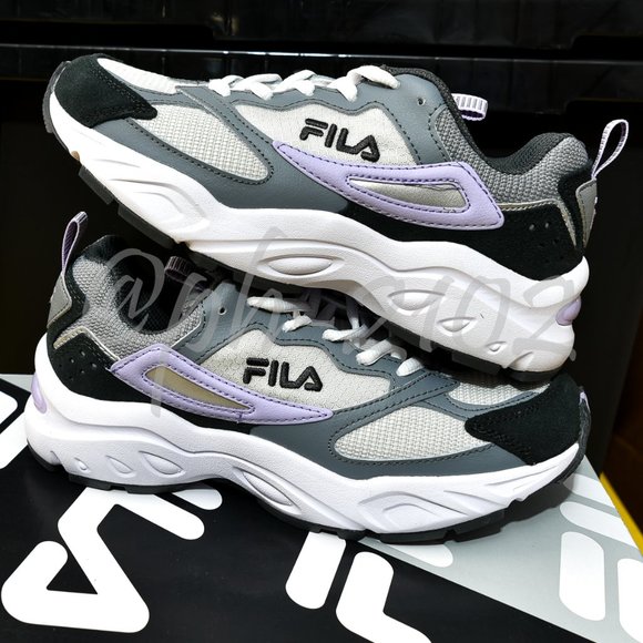 FILA Ladies'  Shoe  Grey/Lilac - Picture 2 of 11